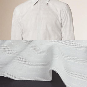 의류원단/직기/SS셔츠,블라우스/Cotton 직기 JQD  Stripe  pattern/WSS2068